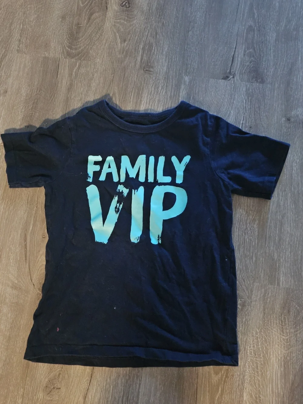 The Children's Place Black Tee with Teal 